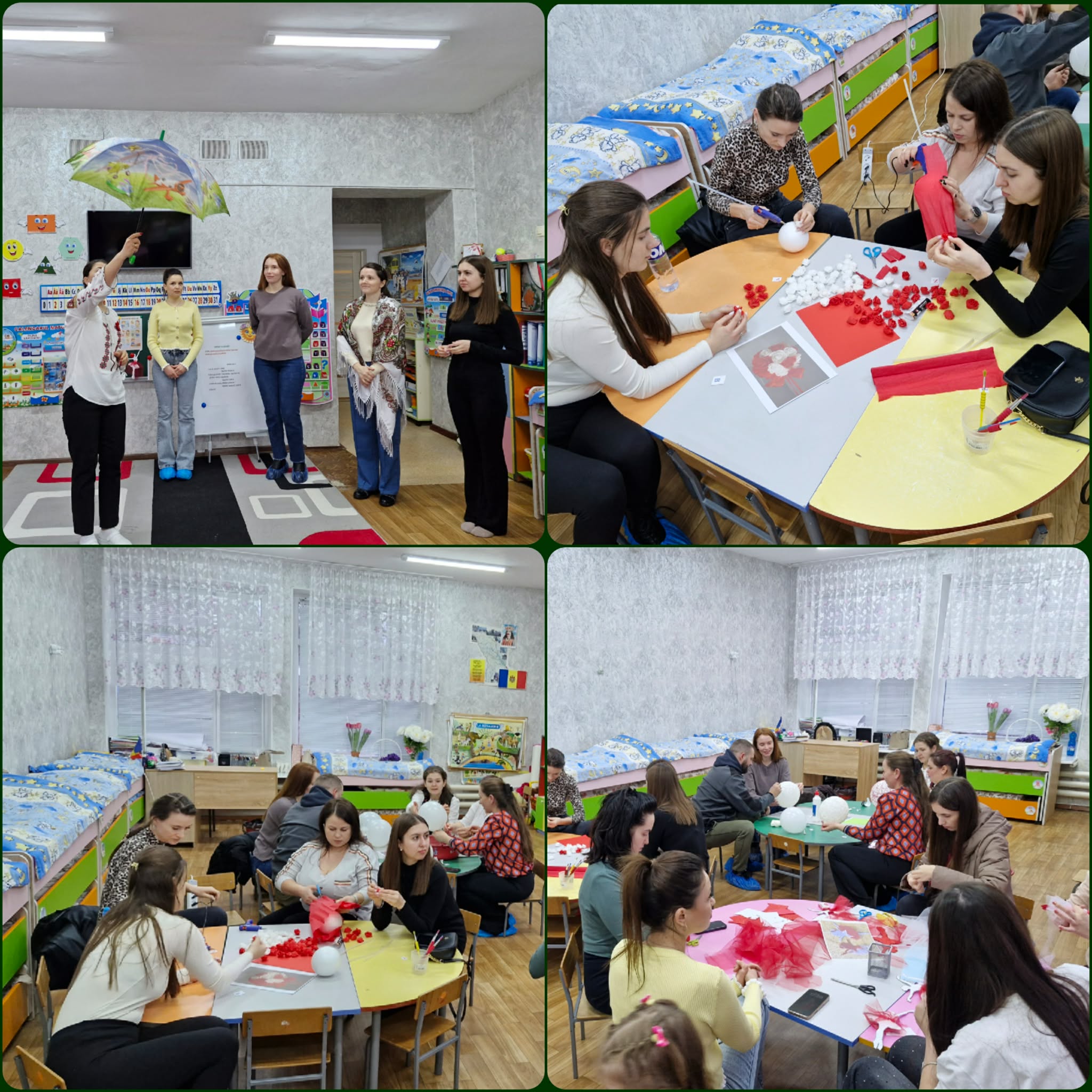 Atelier cu familia- Un mărțișor cu dor!