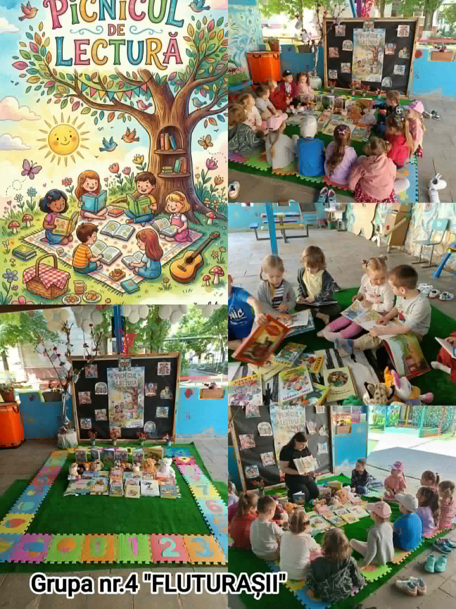„Picnicul de lectură” – un eveniment dedicat promovării lecturii și cultivării dragostei pentru carte încă din primii ani de viață.